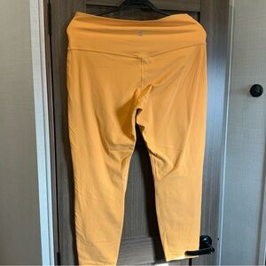 Lululemon Athletica Orange Leggings